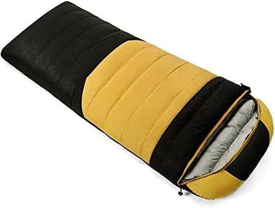 Donzen Slaapzak - Kampeerzak - 3-Seizoenen Kamperen - Waterafstotende Dons - 210x80 cm - Wit