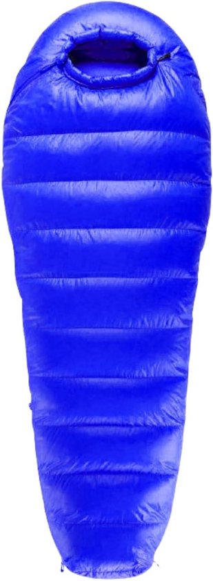 Donzen Slaapzak - Thermische Slaapzak - Kamperen en Buiten - Waterdicht en Winddicht - 4 Seizoenen - Blauw