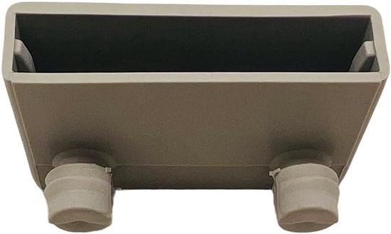 Dopjes voor Lattenbodem - Lattenbodem Clips - Bed Reparatie - Hoge Kwaliteit Plastic - 50x34x11 mm - Wit van Merkloos