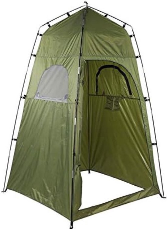 Douchetent - Omkleedtent - Wc tent - Toilettent - Camping - Groen van Husky Outdoor
