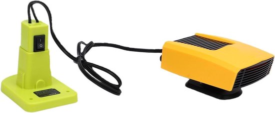 Draadloze Elektrische Kachel - Draagbare Verwarming - Werkplaats Verwarmen - Dubbele USB Poorten - 13x13x13 cm - Zwart