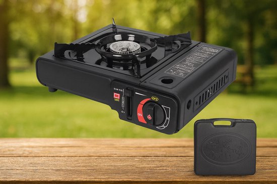 Draagbaar Gasfornuis - Camping Kookstel - Gas Stove - Gasfornuis - Kooktoestel - Outdoor - Op Reis van Primus