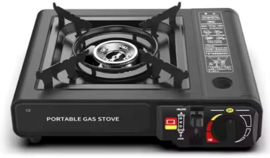 Draagbaar gaskookstel - Camping kookstel - Outdoor - Noodpakket - Survival van Bo-Camp