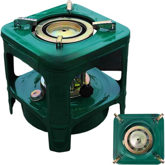 Draagbaar Kooktoestel - Picknick Fornuis - Outdoor Koken - Licht en Veilig - 21x21x22cm van Draagbaar