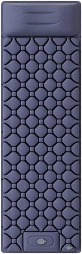 Draagbaar Luchtbed - Auto Matras Slaapmat - Reizen Kamperen - Opvouwbaar Nivellerend Kussen - 190 cm x 60 cm - Zwart