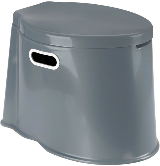 Draagbaar toilet 50 x 33 x 76 cm van Merkloos