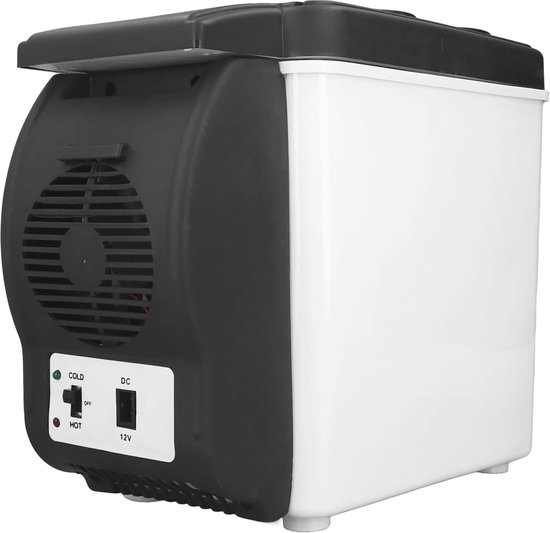 Draagbare 12V Autokoelkast met Vriezer - 6L Elektrische Koelbox voor Medicijnen en Voedsel van Merkloos