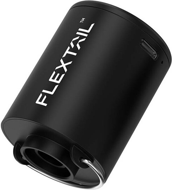 Draagbare 2-in-1 luchtpomp Flextail Tiny Pump (zwart) van Merkloos