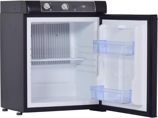 Draagbare 3-Weg Camping Koelkast - Gas LPG/12V/240V - 40L Zwart van Merkloos