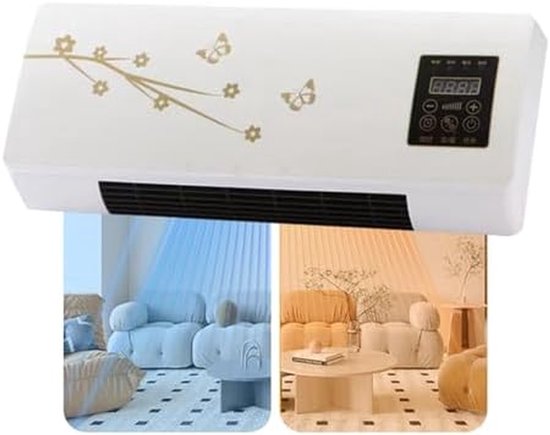 Draagbare Airco - Mini Split Unit - Ruimte Koelen - Ultrastil Werking - 2000W - Wit