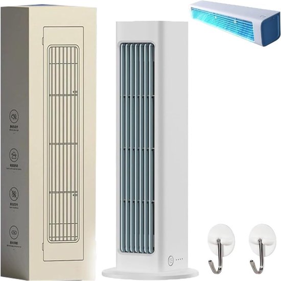 Draagbare Airconditioner met Snelle Koeling en 3 Snelheden voor Thuis en Kantoor van Merkloos