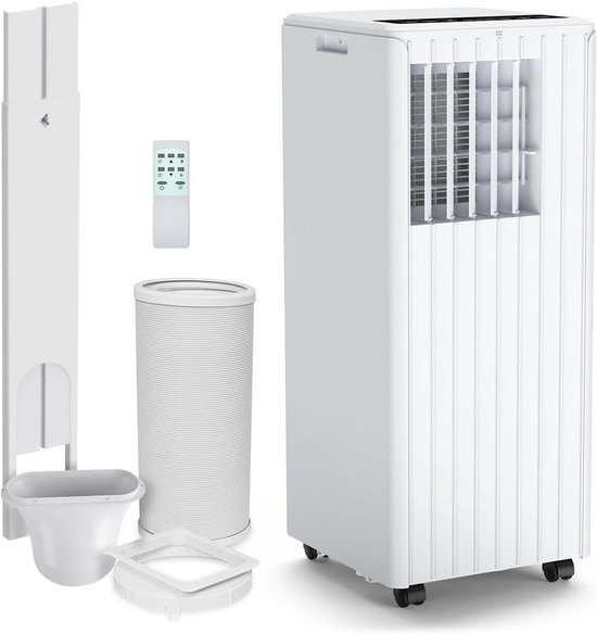 Draagbare Airconditioner - Mobiele Airco Koelapparaat - Ruimte Koelen - Stille Werking - 7000 BTU - Wit