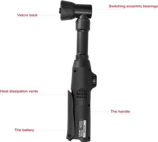 Draagbare Autopolijstmachine Enige Uitvoering - Elektrisch - 2.0 Kg - Handheld - Oplaadbaar - Voor Auto Onderhoud