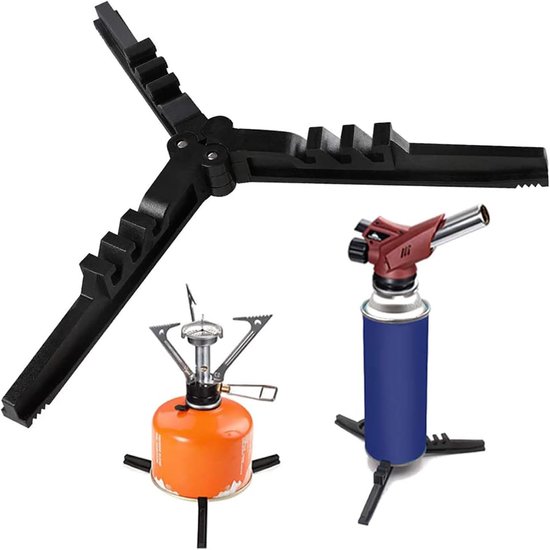 Draagbare Brandstofkanister-stabilisator Kanisterstandaard Camping Outdoor Standaard Gaspatroon Multifunctionele Patroonhouder Opvouwbaar voor Gastank Kanister