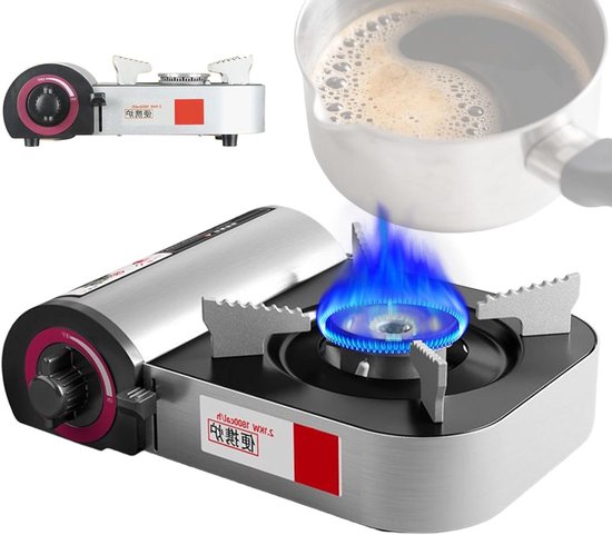 Draagbare Camping Kookstel - Compact Kooktoestel Buiten - Kamperen Koken Grillen - Winddicht Lichtgewicht - 215 x 95 cm