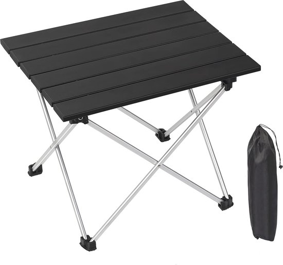 Draagbare Campingtafel - Lichte Klaptafel voor Buiten - Compacte Picknicktafel met Draagtas