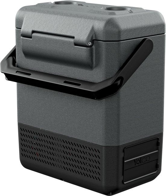 Draagbare compressor koelbox YOLCO ET8 12/24/230V 9 L Carbon van Merkloos