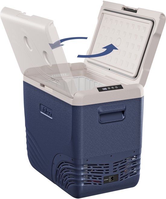 Draagbare compressorkoelkast Yolco NX50 Blue 50 L van Yolco
