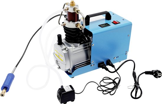 Draagbare Elektrische Hogedrukpomp - 220V EU - 1800W - 0-30MPa Druk - Aluminium En Staal - Voor Garage En Werkplaats