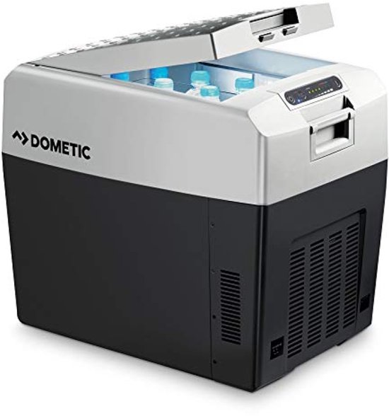 Draagbare elektrische koelbox 33 liter - 12/24V DC & 230V AC - Koelen en verwarmen tot 65°C - Voor auto, boot, truck en stopcontact