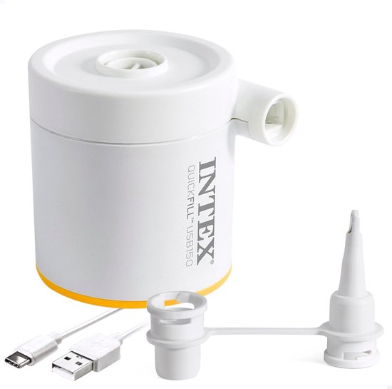 Draagbare Elektrische Luchtpomp USB - Mini Pomp voor Luchtbedden en Zwembadspeelgoed