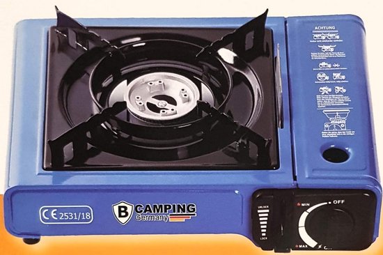 Draagbare Gas Kookplaat voor Buiten Koken en Kamperen van Merkloos