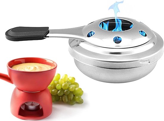 Draagbare Gasbrander - Kooktoestel Kamperen - Buiten Koken - Roestvrij Staal - 16.3 x 9.2 x 5.7 cm - Zilver
