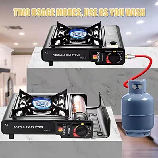 Draagbare Gasfornuis | Camping Kookstel | Gas Stove | Gasfornuis | Kooktoestel | Outdoor | Op Reis . van Abarax