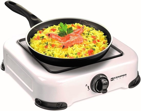 Draagbare Gaskookplaat voor Camping - 1 Pits Compact Kooktoestel van Merkloos