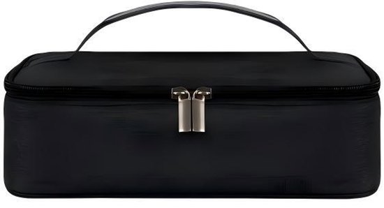 Draagbare geïsoleerde koeltas - mini-lunchbox - kleine geïsoleerde lunchtas - bevroren snacktas voor volwassenen voor mannen en vrouwen - voor werk - 25*16*8cm-zwart