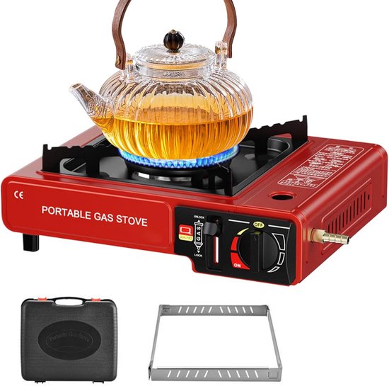 Draagbare Keuken - Buiten Kookplaat - Outdoor Koken - 2-in-1 Grill Brander - 36x28x9.2cm