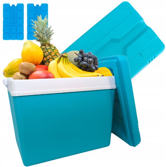 Draagbare Koelbox 35L XL - Ideaal voor Reizen en Picknicks
