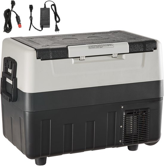 Draagbare Koelkast met Vriesvak voor in de auto van - 58 Qt Dual Zone. Ideaal voor Gebruik in de auto en thuis. Ruim en Functioneel van Merkloos