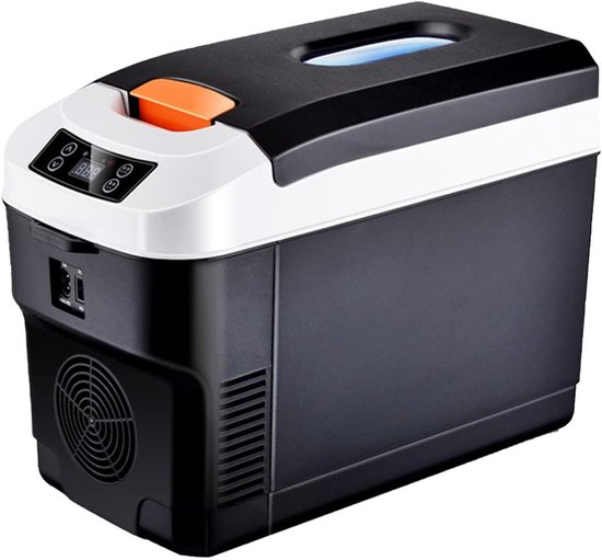 Draagbare Koelkast - Mini Koelbox - Buiten en Thuis - Koelen en Verwarmen - 10L Capaciteit - Zwart