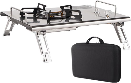 Draagbare Kookstel - Opvouwbare Tafelbrander - Buiten Koken - Compact En Opvouwbaar - 41.5x29x10.5 cm