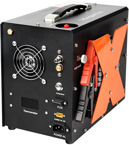 Draagbare Luchtcompressor 220V-12V - 4500 Psi 300 Bar - Elektrisch - Compact - Voor PCP En Scuba Tanks