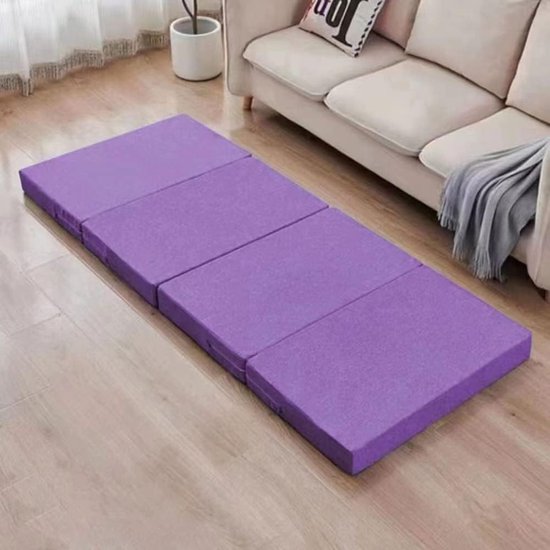 Draagbare Matras - Slaapmat Camping - Comfortabel Slapen - Antislip Onderkant - 200x70x10cm - Groen