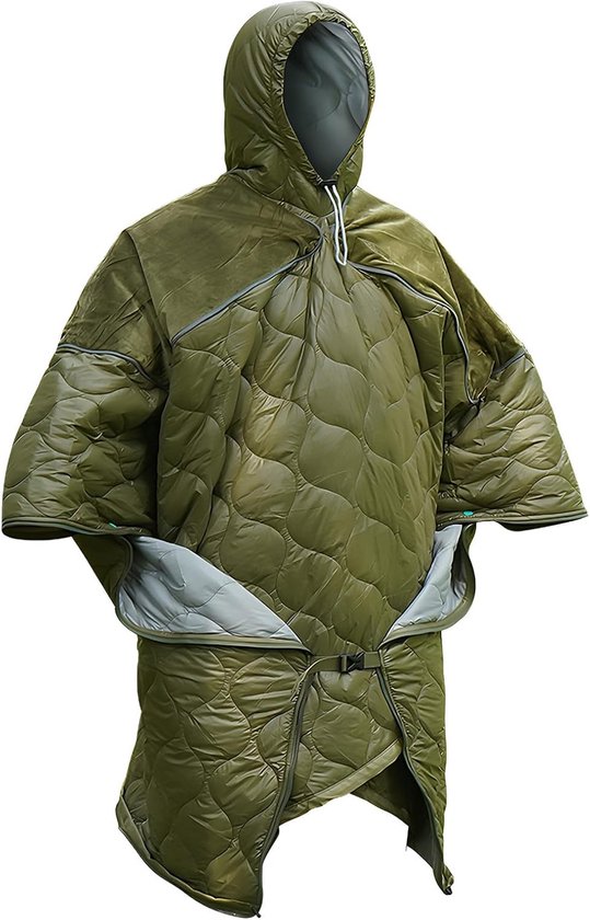 Draagbare Slaapzak - Kampeer deken - Outdoor avonturen - Met capuchon ontwerp - 190 cm - Uniek