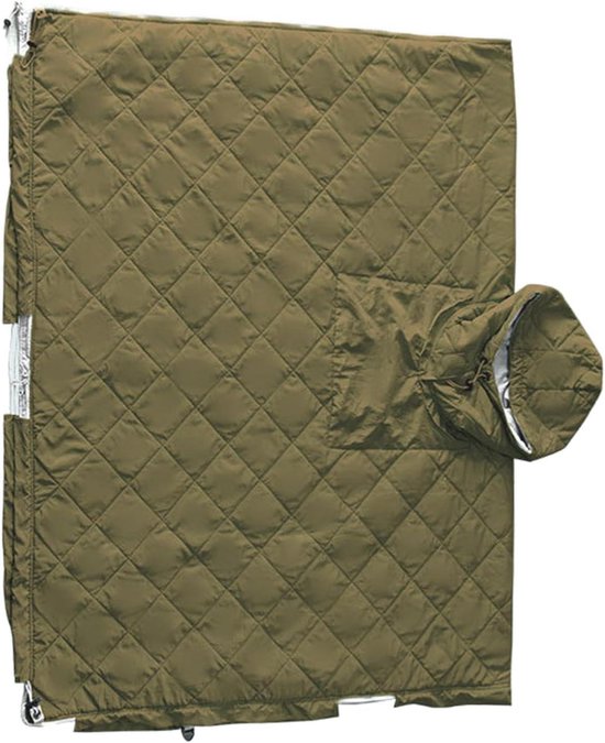 Draagbare Slaapzak Poncho - Camping Mantel - Buitenactiviteiten - Waterdicht Ademend - 230x140cm - Kameel