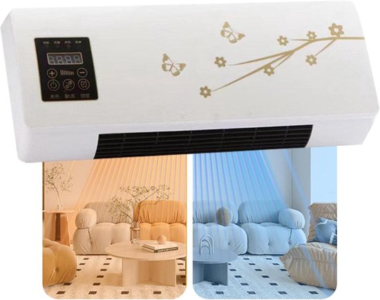 Draagbare Split Airco - Mobiele Airco Verwarming - Ruimte Klimaatbeheersing - Fluisterstil Ontwerp - 55 x 15 x 25 cm
