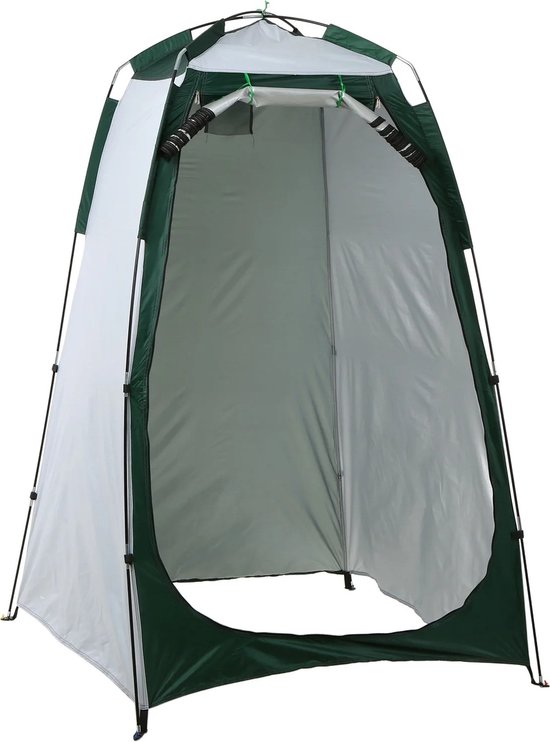 Draagbare - Stranddouche - Toilet - Verschonen - Tent - Zon - Regen schuilplaats - Privacy Shelter - Tent Met Raam - Voor Outdoor - Camping Badkamer - Groen van Merkloos