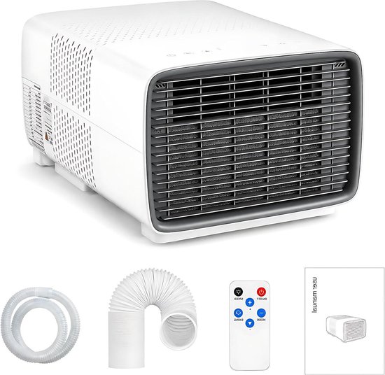 Draagbare Tent Airco - Mobiele Airconditioner Camper - Kamperen en Reizen - Energiezuinig en Stil - 2700 BTU - Meerkleurig
