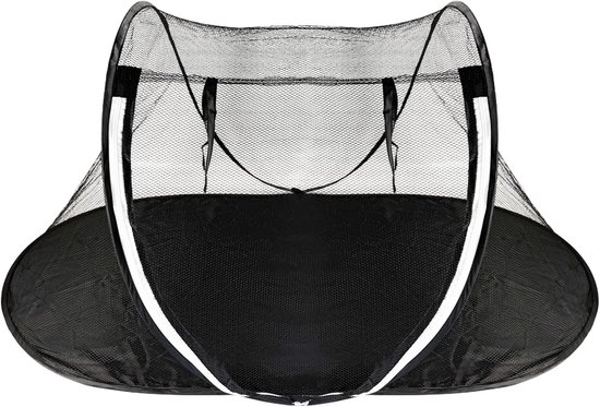 Draagbare Vouwbare Mini Tent voor Huisdieren, Ademend Ontwerp voor Katten en Kleine Honden, Ideaal voor Buiten, Tuin, Camping en Spelen