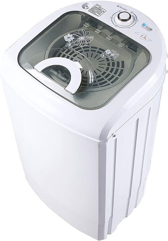 Draagbare Wasmachine - Compacte Wasmachine - Kamperen en Reizen - 2-in-1 Wassen Centrifugeren - 75 kg Capaciteit