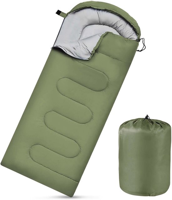 Draagbare Waterdichte Lichtgewicht Slaapzak voor 4 Seizoenen - Ideaal voor Backpacken, Wandelen en Kamperen