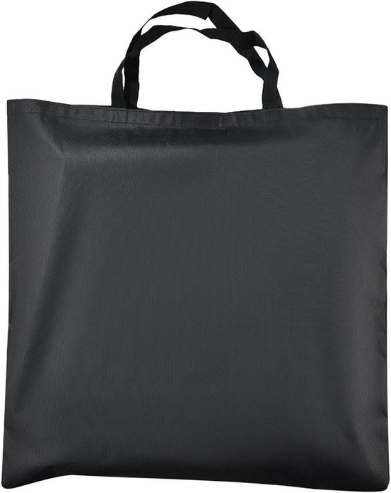 Draagtas Klapstoel - Campingzak Opbergtas - Reizen en Picknicken - Stevig Oxford Materiaal - 76 x 56 cm - Zwart