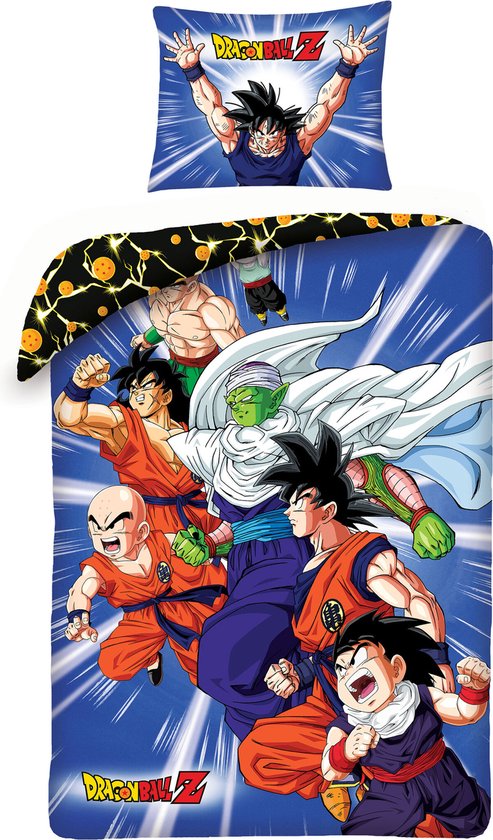 Dragon Ball Z Dekbedovertrek Legend - Eenpersoons - 140 x 200 cm - Katoen van Merkloos