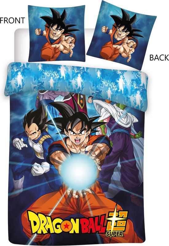 Dragon Ball Z Dekbedovertrek Super - Eenpersoons - 140 x 200 cm - Polyester van Dragon Ball Z