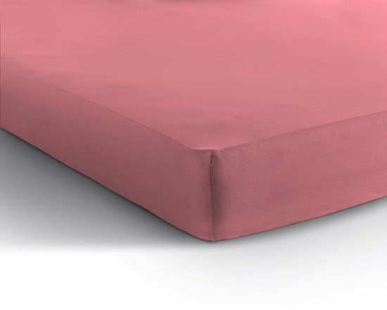 Dreamhouse Jersey Stretch Hoeslaken - 100% Katoen - 140x200 - Roze van Dreamhouse
