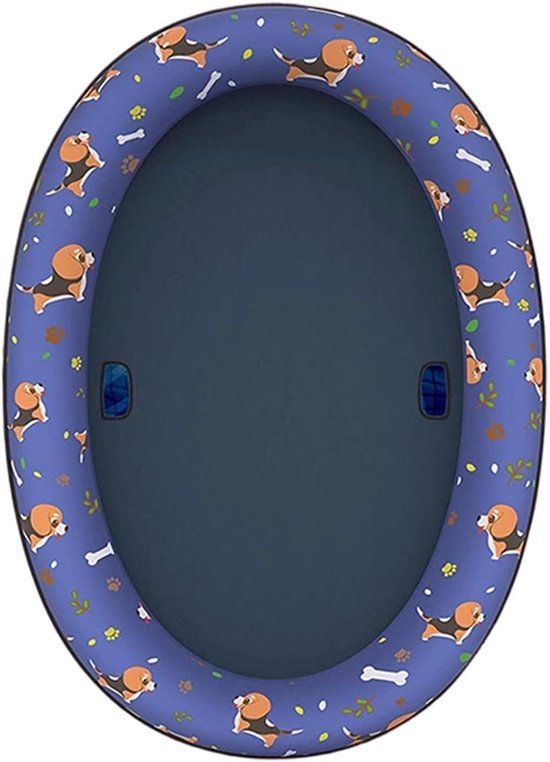 Drijvende Mat - Huisdier Vlot - Waterspelletjes Honden - Scheurvast Lekvrij - Compact Opvouwbaar - Meerdere Kleuren